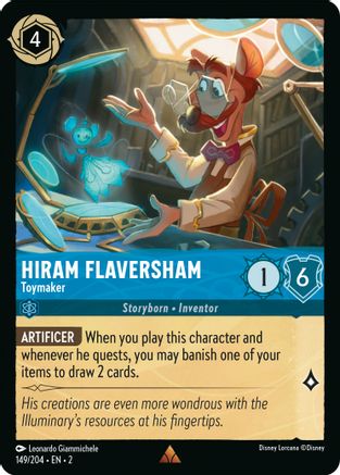 Hiram Flaversham (Toymaker) - 149/204 - Rare