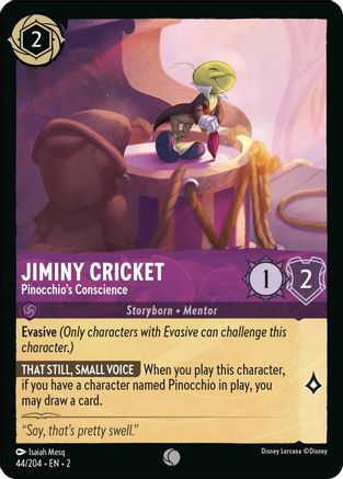 Jiminy Cricket (Pinocchio's Conscience) - 44/204 - Common