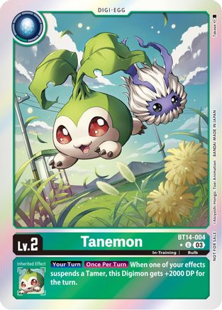 Tanemon (Blast Ace Box Promotion Pack) - BT14-004 - Uncommon