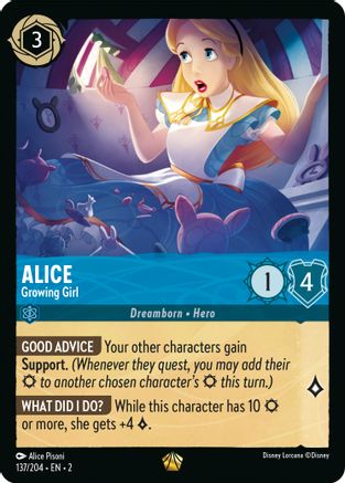 Alice (Growing Girl) - 137/204 - Legendary