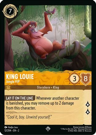 King Louie (Jungle VIP) - 12/204 - Super Rare