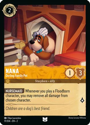 Nana (Darling Family Pet) - 17/204 - Uncommon