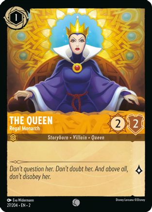 The Queen (Regal Monarch) - 27/204 - Common