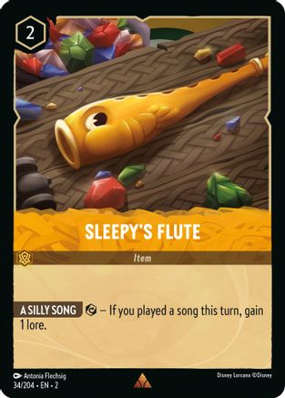 Sleepy's Flute - 34/204 - Rare