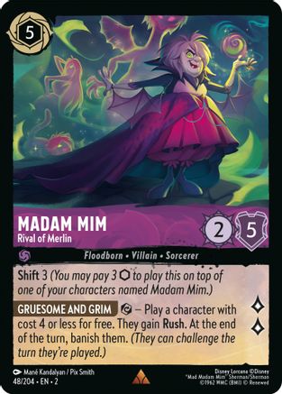 Madam Mim (Rival of Merlin) - 48/204 - Rare
