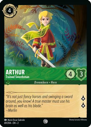Arthur (Trained Swordsman) - 69/204 - Common