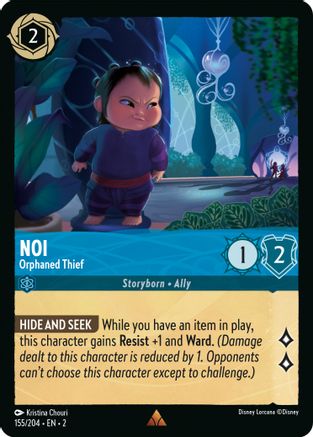 Noi (Orphaned Thief) - 155/204 - Rare