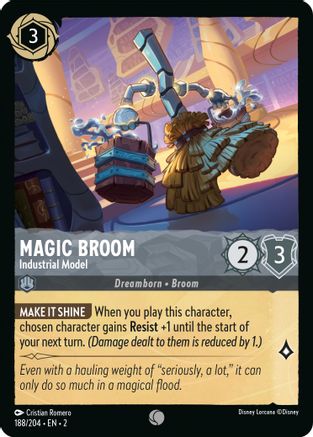 Magic Broom (Industrial Model) - 188/204 - Common