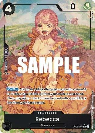 Rebecca (Alternate Art) - OP05-091 - Super Rare