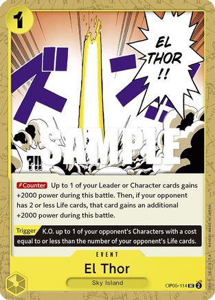 El Thor - OP05-114 - Uncommon