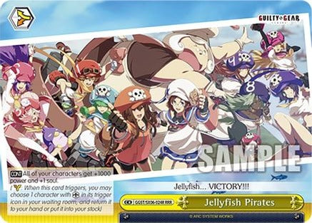 Jellyfish Pirates (RRR) - GGST/SX06-024RRRR - Triple Rare