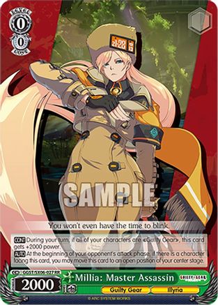 Millia: Master Assassin - GGST/SX06-027RR - Double Rare