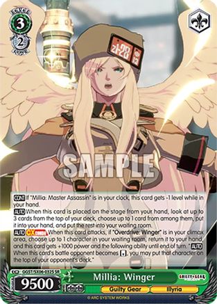 Millia: Winger (SR) - GGST/SX06-032SSR - Super Rare