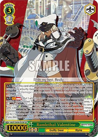 Ramlethal Valentine (SP) - GGST/SX06-033SPSP - Special Rare