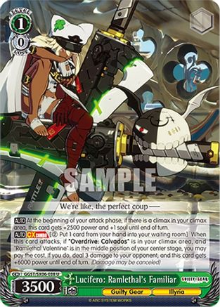 Lucifero: Ramlethal's Familiar - GGST/SX06-038U - Uncommon