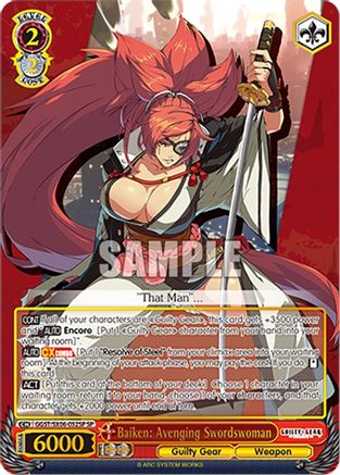 Baiken: Avenging Swordswoman (SP) - GGST/SX06-052SPSP - Special Rare