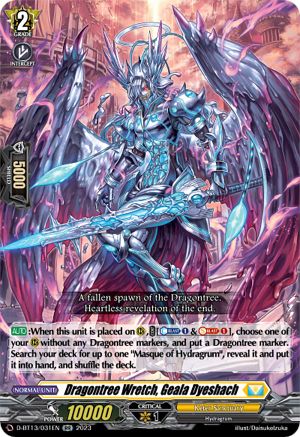 Dragontree Wretch, Geala Dyeshach - D-BT13/031EN - Double Rare