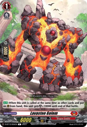 Lavaston Golem - D-BT13/064EN - Common