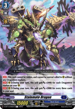 Stalemate Dragon - D-BT13/065EN - Common