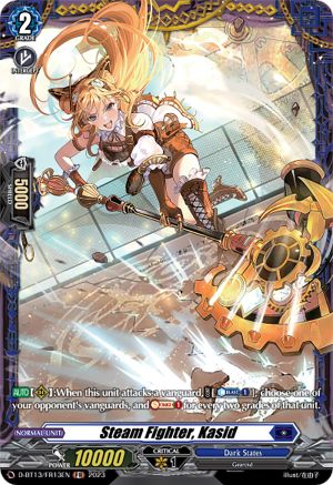 Steam Fighter, Kasid (FR) - D-BT13/FR13EN - Frame Rare