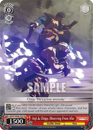 Anji & Chipp: Observing From Afar - GGST/SX06-T03TD - Trial Deck