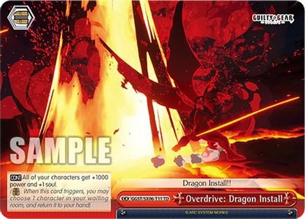 Overdrive: Dragon Install - GGST/SX06-T11TD - Trial Deck