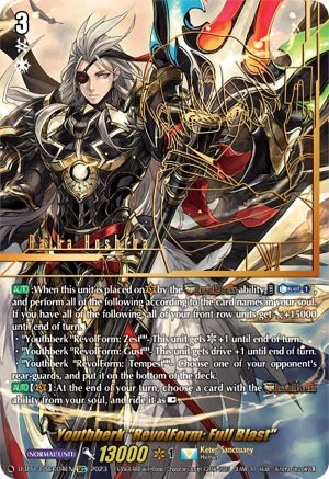 Youthberk "RevolForm: Full Blast" (SEC) - D-BT13/SEC04EN - Secret Rare