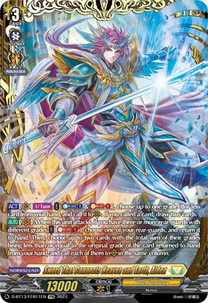 Sword That Connects Heaven and Earth, Alden (FFR) - D-BT13/FRR11EN - Double Frame Rare