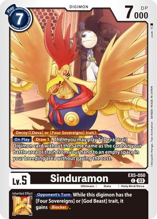 Sinduramon - EX5-050 - Common