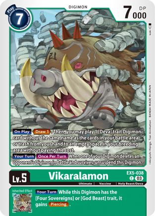 Vikaralamon - EX5-038 - Common