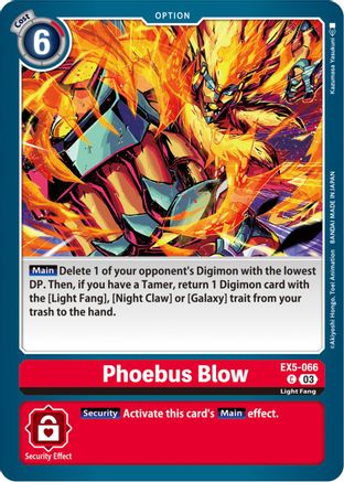 Phoebus Blow - EX5-066 - Common