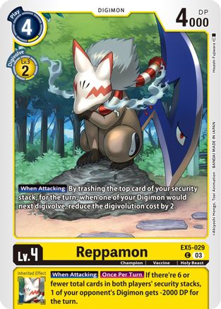 Reppamon - EX5-029 - Common