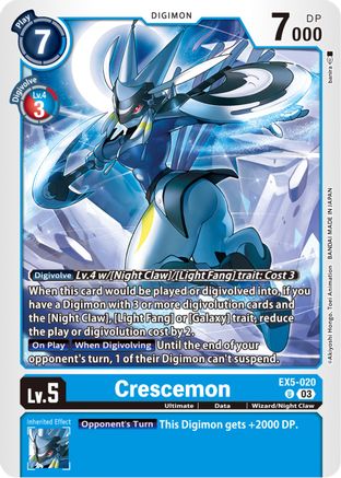 Crescemon - EX5-020 - Uncommon