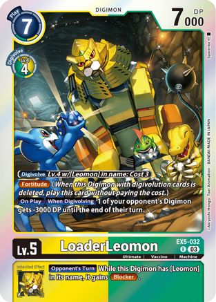 LoaderLeomon - EX5-032 - Rare