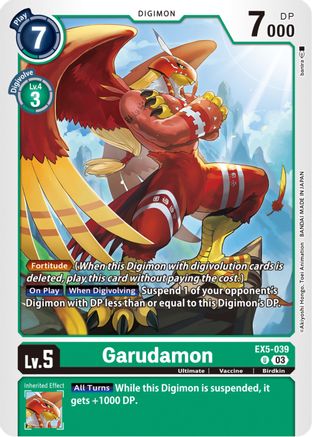 Garudamon - EX5-039 - Uncommon