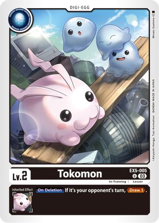 Tokomon - EX5-005 - Uncommon