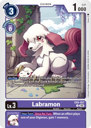 Labramon - EX5-057 - Common