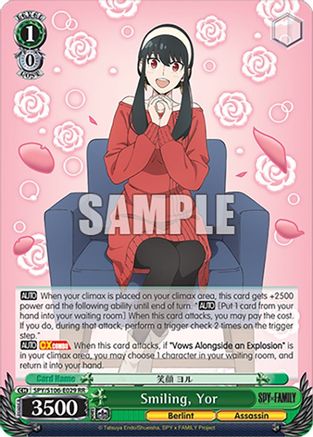 Smiling, Yor - SPY/S106-E029RR - Double Rare