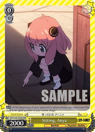 Sitting, Anya (RRR) - SPY/S106-TE03RRRR - Triple Rare