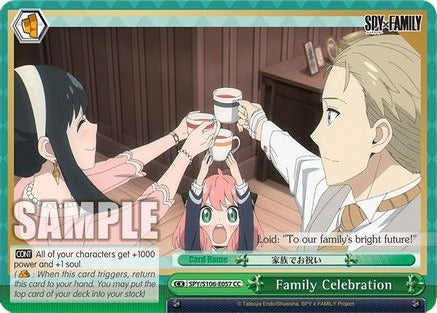 Family Celebration - SPY/S106-E057CC - Climax Common