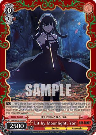 Lit by Moonlight, Yor - SPY/S106-E066U - Uncommon