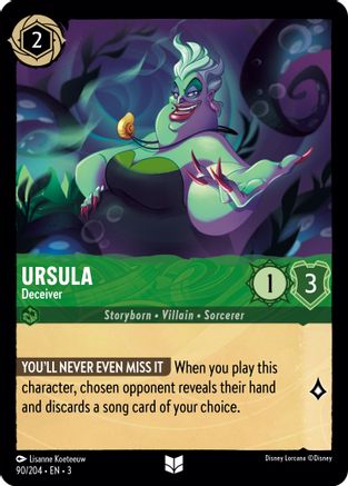 Ursula (Deceiver) - 90/204 - Uncommon