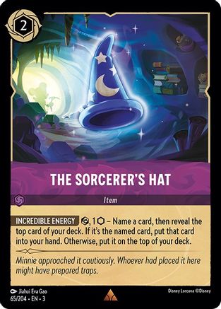 The Sorcerer's Hat - 65/204 - Rare