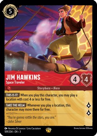 Jim Hawkins (Space Traveler) - 109/204 - Legendary