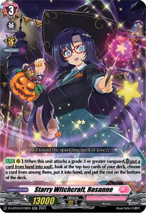 Starry Witchcraft, Rosanne - D-LBT04/018EN - Double Rare