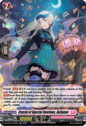 Crystal of Special Emotions, Belianne - D-LBT04/022EN - Double Rare