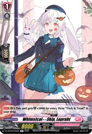 Whimsical Skip, Lopraht - D-LBT04/046EN - Rare