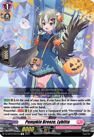 Pumpkin Breeze, Lybitta - D-LBT04/051EN - Rare