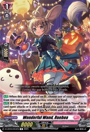 Wonderful Wand, Rueboa - D-LBT04/054EN - Rare