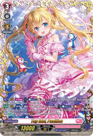 Top Idol, Pacifica (FFR) - D-LBT04/FFR04EN - Double Frame Rare